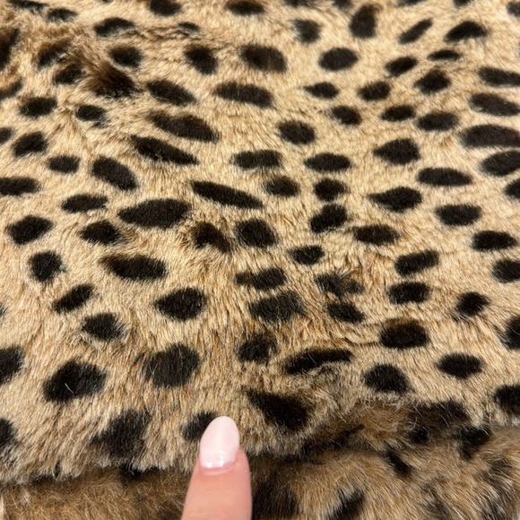 J. Crew Crewcuts Faux Fur Leopard Jacket - Picture 5 of 6